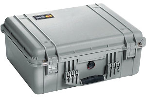 Pelican 1554 Case with Yellow Dividers