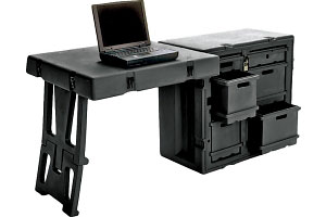 472-FLD2-DESK-TA Single Field Desk II with Chair