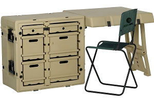 472-FLD2-DESK-TA Single Field Desk II with Chair