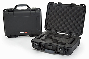 Nanuk 910 Glock® 2Up Pistol Case